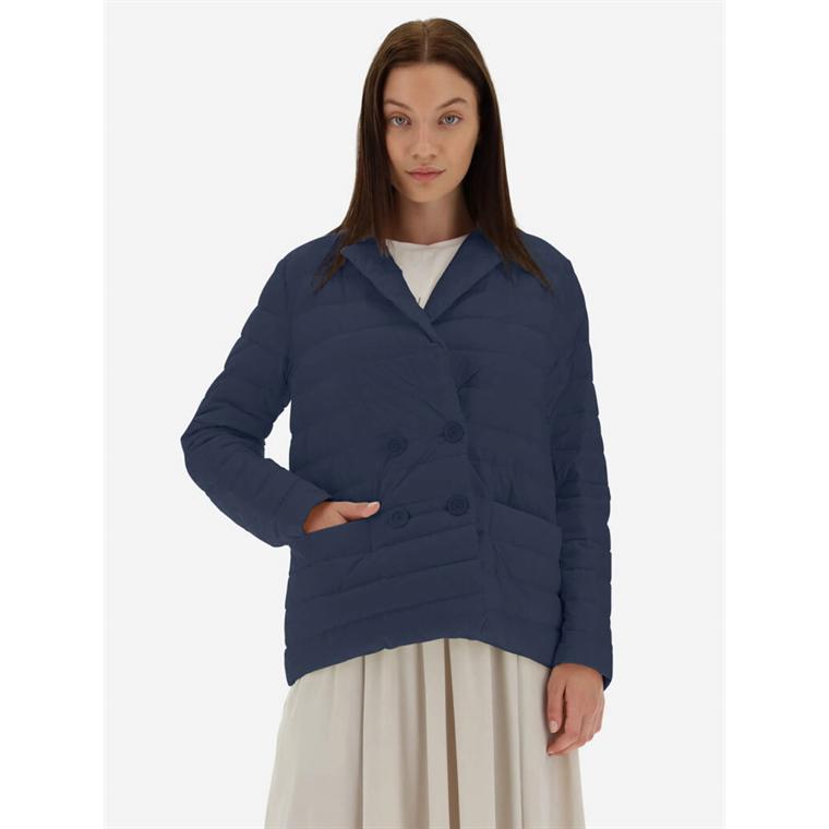 Herno Quilted Blazer Jacket, Blue